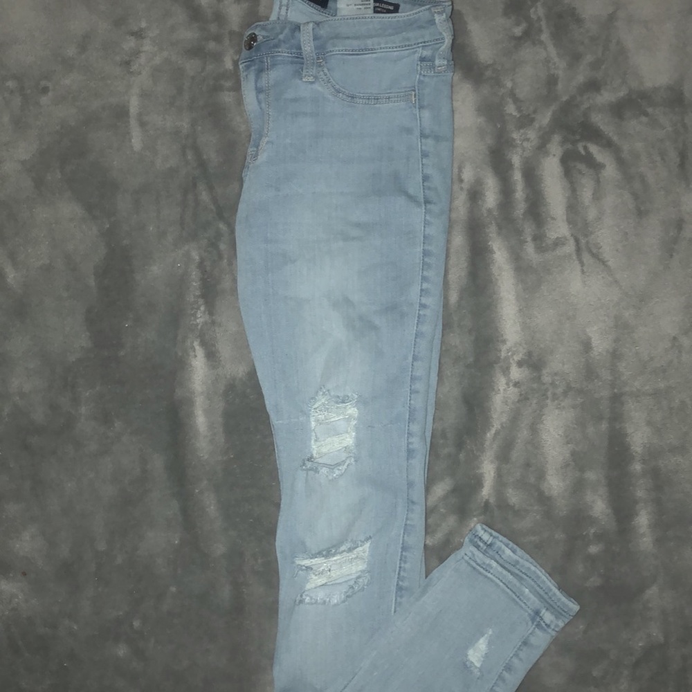 Light blue jeans